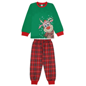 картинка БГ Пижама для детей 7-11 лет 100% хлопок BONITO KIDS/BK1496PJ(08-24)/уп.5шт./меш.250шт. от BonitoKids