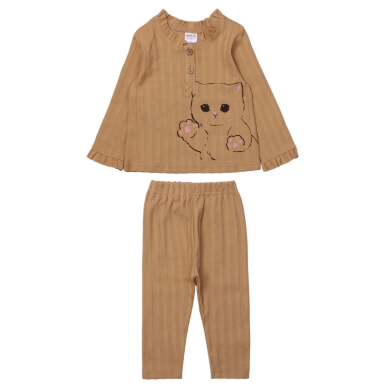 картинка ЧЗ Пижама для девочки 74-98 см 100% хлопок BONITO KIDS/OP1366/уп.5шт./меш.330шт. от BonitoKids