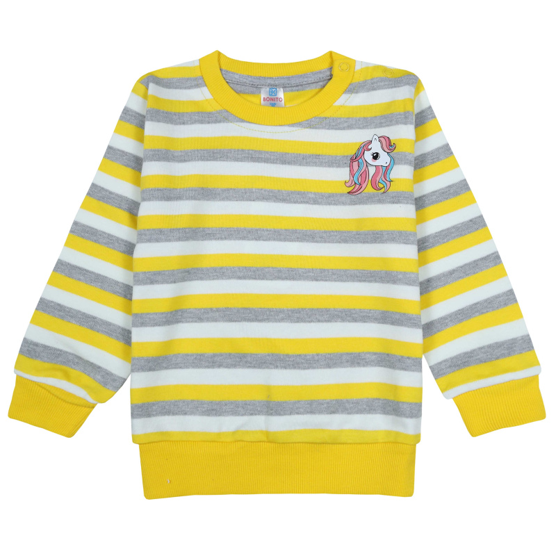 картинка БГ_ЧЗ Джемпер для девочки 2-5 лет BONITO KIDS/BK0882DJ(05-24)(ЧЗ)/уп.4шт./меш.440шт. от BonitoKids