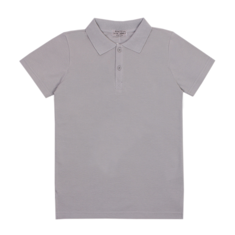 картинка ЧЗ Поло для мальчика 8-12 лет 100% хлопок BONITO KIDS/OP1474(02-24)/уп.5шт./меш.375шт. от BonitoKids