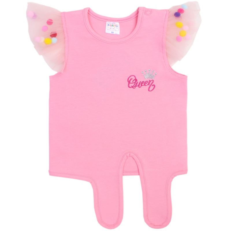 картинка БГ_ЧЗ Футболка для девочек 68-86 100% ХБ BONITO KIDS/OP1403/уп.4шт./меш.1032шт. от BonitoKids