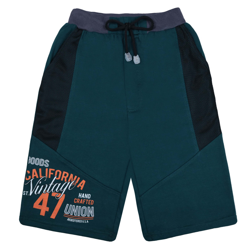 картинка БГ_ЧЗ Шорты для мальчика 8-12 лет 100% хлопок BONITO KIDS/BK1425SH(01-23)(ЧЗ)/уп.5шт./меш.350шт. от BonitoKids