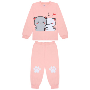 картинка БГ Пижама для девочки 3-7 лет BONITO KIDS/BK0976PJD(08-23)/уп.5шт./меш.280шт. от BonitoKids