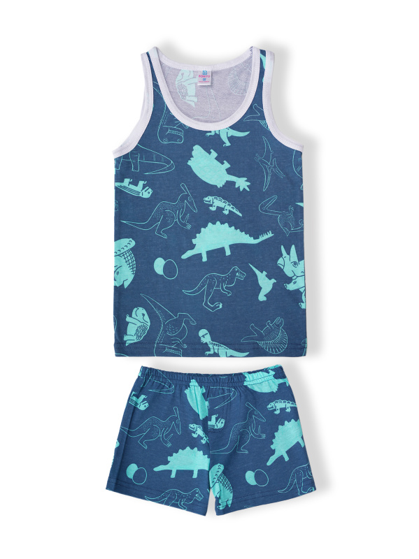 картинка БГ_ЧЗ Комплект для мальчика (майка и трусы) 7-11 лет 100% хлопок BONITO KIDS/SS6112(10-24)(ЧЗ)/уп.5шт./меш.655шт. от BonitoKids