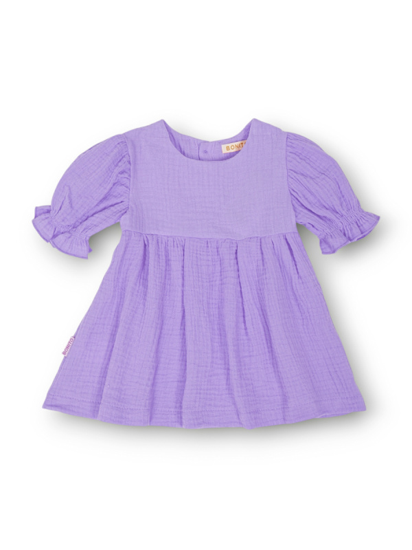 картинка ЧЗ Платье для девочки 68-86 см 100% хлопок BONITO KIDS/OP1961(ЧЗ)/уп.4шт./меш. 560шт. от BonitoKids