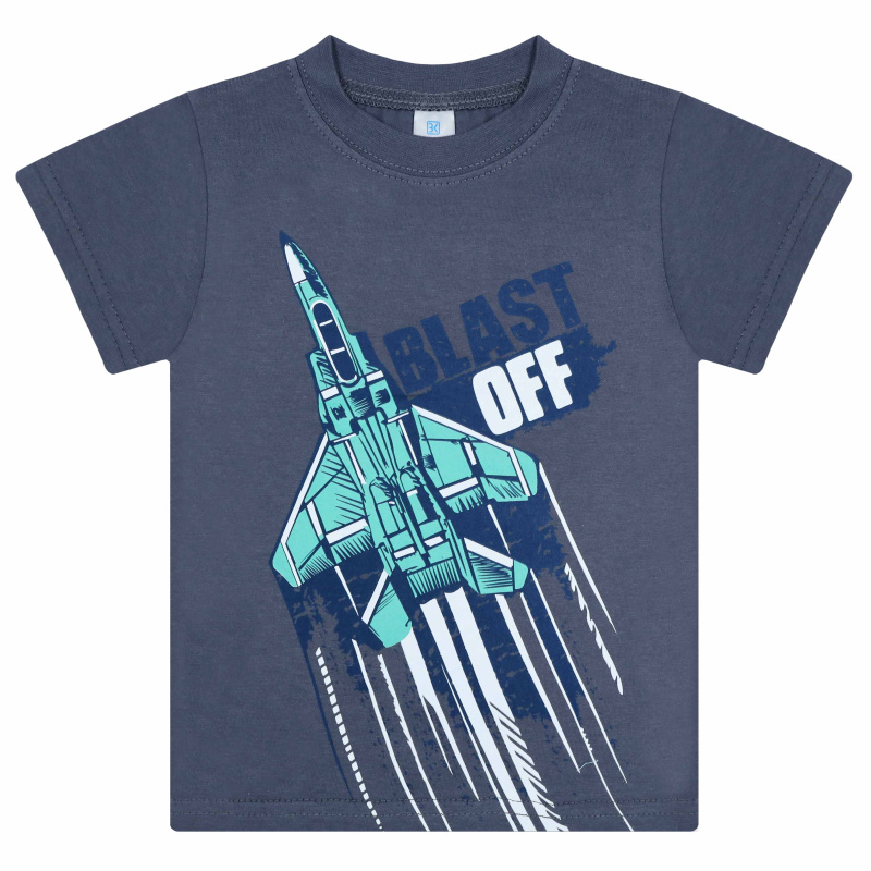 картинка БГ Футболка для мальчика, 4-8 лет, 100% хлопок, BONITO KIDS/BK0002M(03-24)/уп.5шт./меш.700шт. от BonitoKids