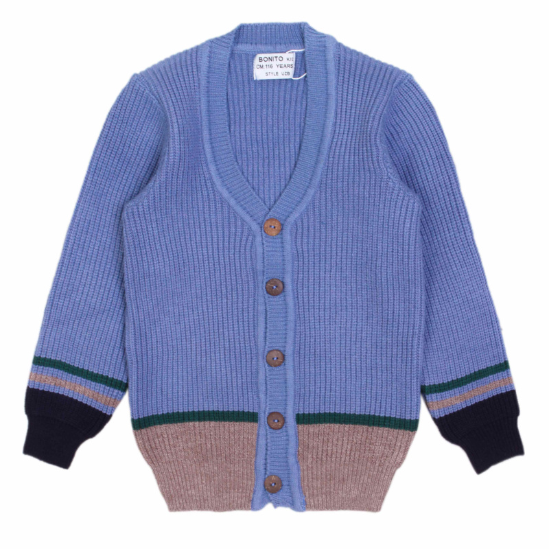 картинка БГ_ЧЗ Кардиган для мальчика 6-10 лет, BONITO KIDS/OP1516(ЧЗ)/уп.3шт./меш.108шт. от BonitoKids