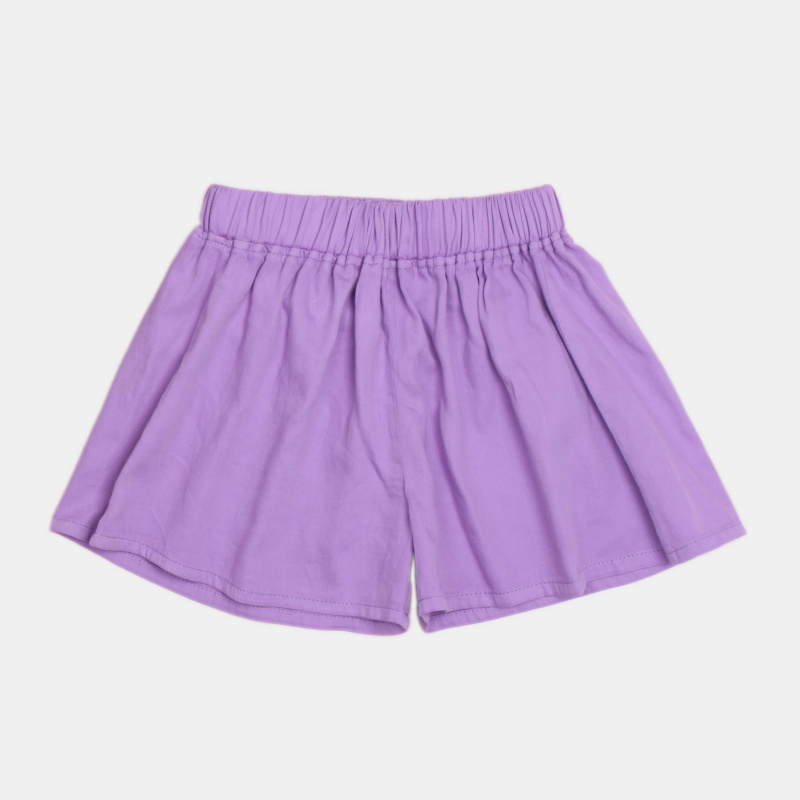 картинка ЧЗ Шорты для девочки 8-12 лет 100% хлопок  BONITO KIDS/OP1663(12-22)(ЧЗ)/уп.5шт./меш.540шт. от BonitoKids