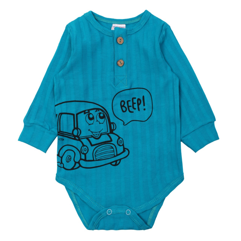 картинка ЧЗ Боди для детей 62-86 см 100% х/б BONITO KIDS/OP1362/уп.5шт./меш.540шт. от BonitoKids