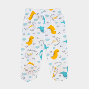 картинка Ползунки для детей 62-80 см 100% хлопок BONITO KIDS/OP1867/уп.4шт./меш.1200шт. от BonitoKids