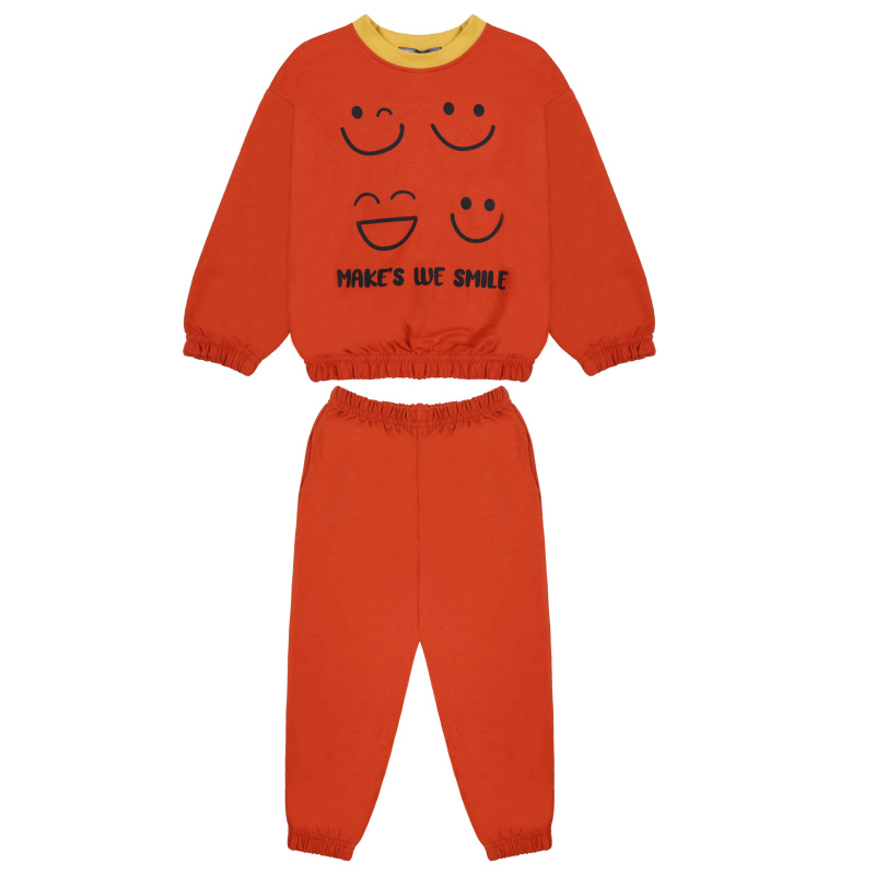 картинка КГ_БГ Комплект для детей (свитшот и штаны), 1-4 лет, 100% хлопок, BONITO KIDS/BK5442KP(01-23)/уп.4шт./меш.180шт. от BonitoKids