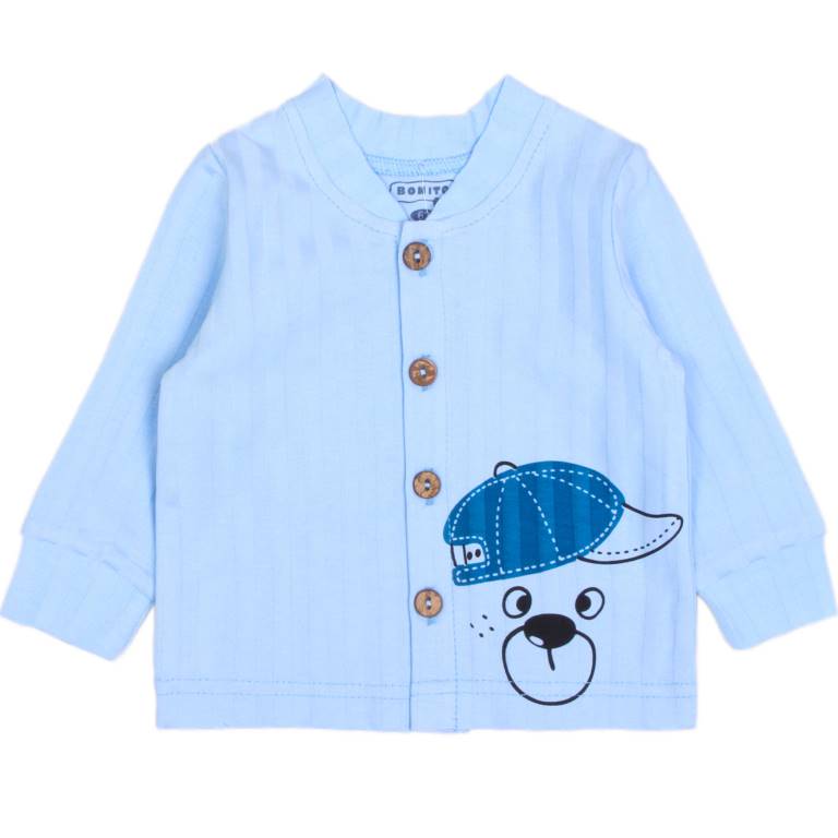 картинка БГ_ЧЗ Кофта для мальчиков 62-86 см,  BONITO KIDSD/OP1721/уп.5шт./меш.600шт. от BonitoKids