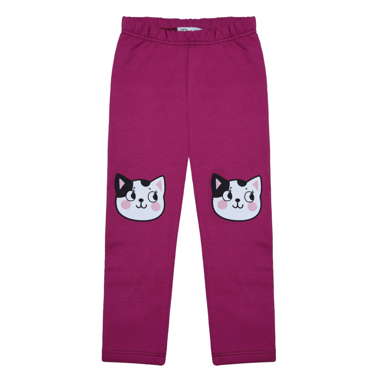 картинка БГ_ЧЗ Лосины для девочки 3-7 лет 92% хлопок, 8% лайкра BONITO KIDS/BK1798L(10-24)(ЧЗ)/уп.5шт./меш.400шт. от BonitoKids