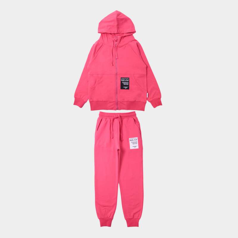 картинка БГ_ЧЗ Комплект для девочки (толстовка и штаны), 8-12 лет, 92% хлопок, 8% лайкра,BONITO KIDS/SS6057(01-23)(ЧЗ)/уп.5шт./меш.100шт. от BonitoKids