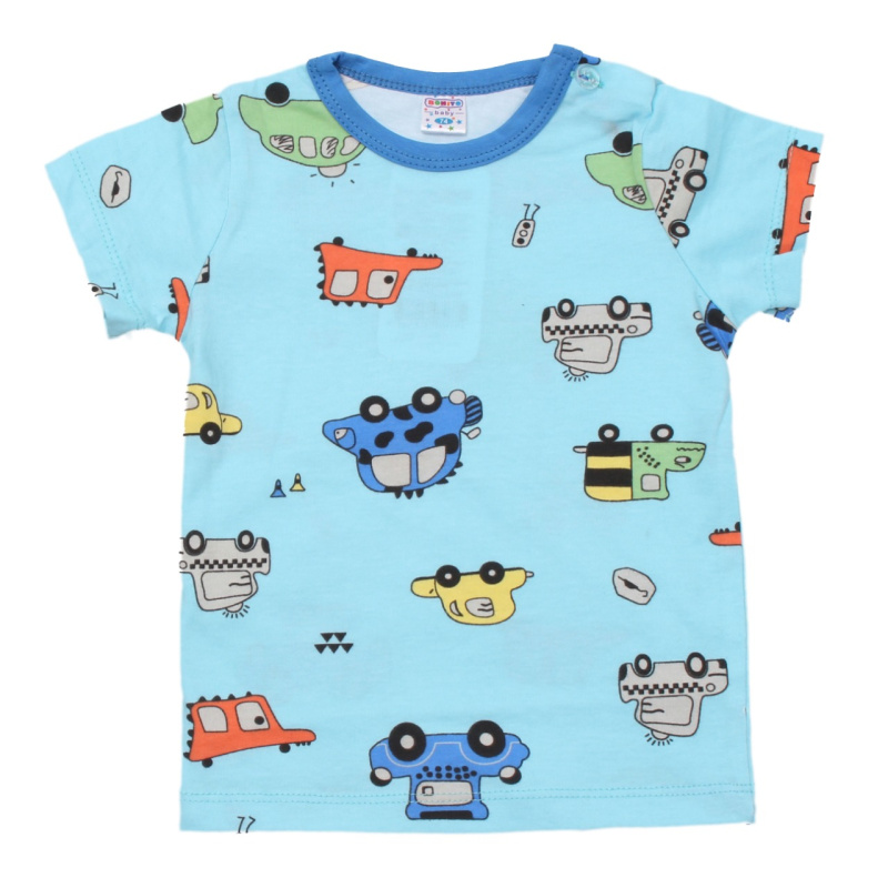 картинка ЧЗ Футболка для детей 74-92 100% ХБ BONITO KIDS/OP1398(ЧЗ)8/уп.4шт./меш.1080шт. от BonitoKids