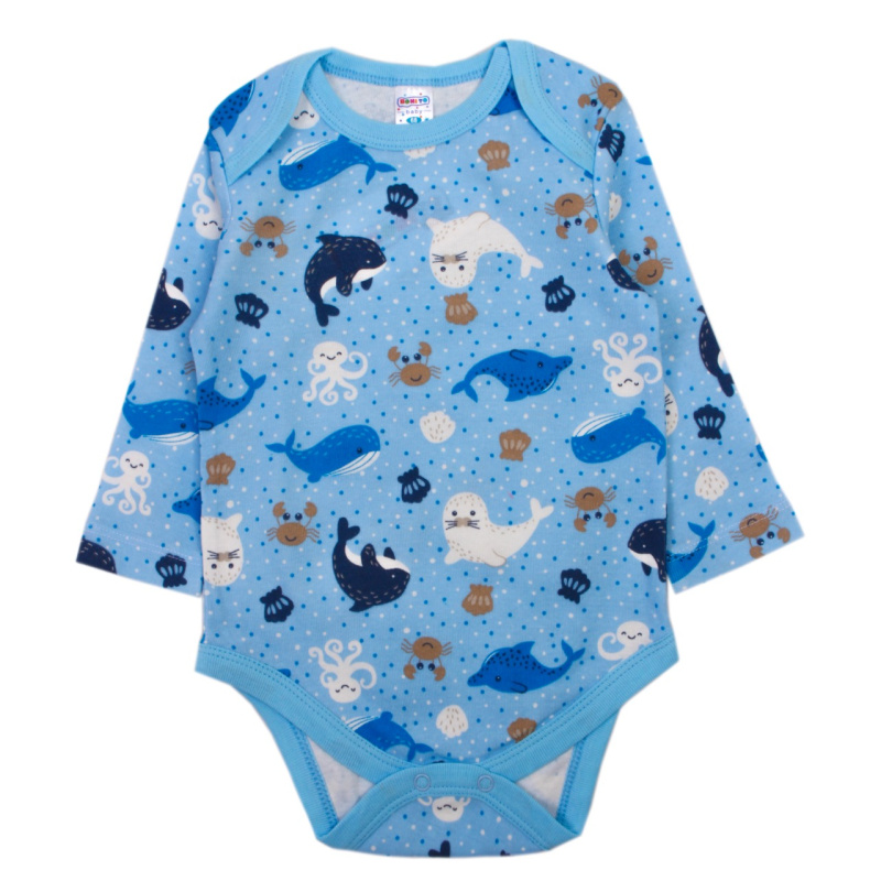 картинка КГ_БГ Боди для детей  68-86 100% х/б BONITO KIDS/OP1380(01-22)/уп.4шт./меш.576шт. от BonitoKids