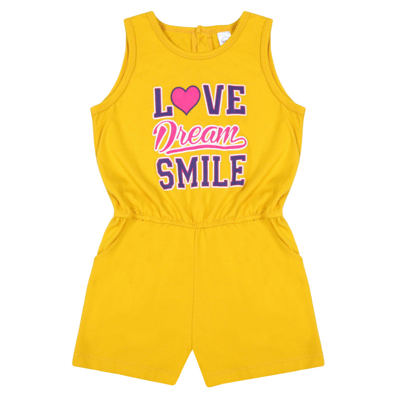 картинка БГ Комбинезон для девочки 2-6 лет 92% хлопок, 8% лайкра BONITO KIDS/BK5206K/уп.5шт./меш.420шт. от BonitoKids