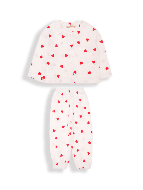 картинка КГ Пижама для детей 2-5 лет, 100% хлопок, BONITO KIDS/OP1966 /уп.4шт./меш.228шт. от BonitoKids