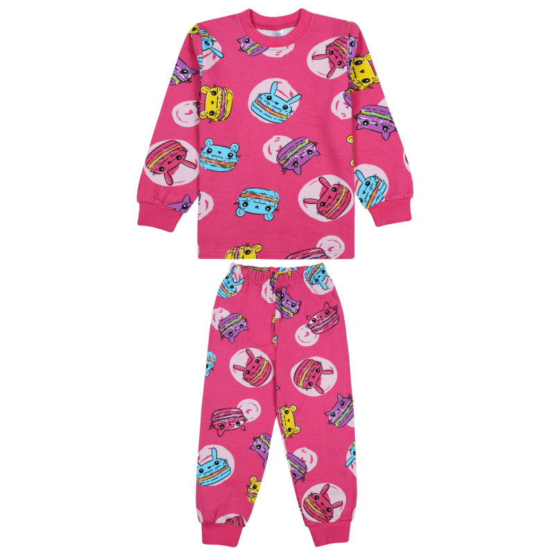 картинка БГ Пижама для девочки 3-7 лет 100% хлопок BONITO KIDS/BK1746PJD/уп.5шт./меш.200шт. от BonitoKids