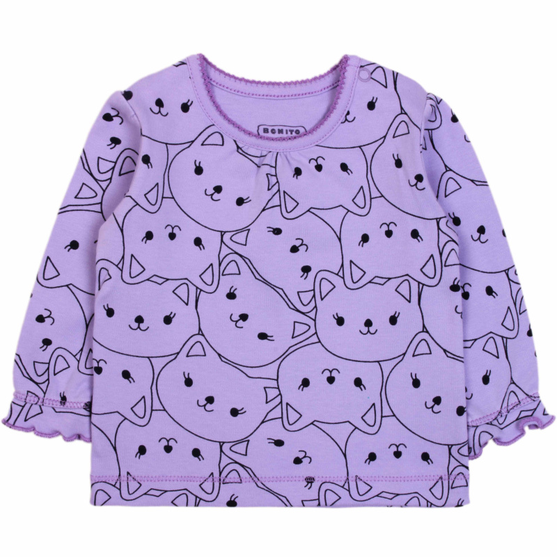 картинка Кофта для девочки 62-86 100% хб BONITO KIDS/OP1464/уп.5шт./меш.600шт. от BonitoKids