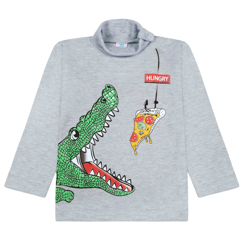 картинка БГ_ЧЗ Водолазка для мальчика 1,5-4 лет 100% хлопок BONITO KIDS/BK0007M(11-25)(ЧЗ)/уп.4шт./меш.500шт. от BonitoKids