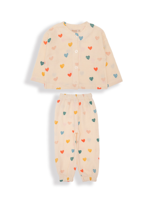 картинка ЧЗ Пижама для детей 2-5 лет, 100% хлопок, BONITO KIDS/OP1966(ЧЗ) /уп.4шт./меш.256шт. от BonitoKids