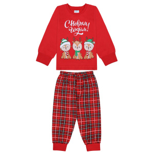 картинка БГ Пижама для мальчика 2-6 лет 100% хлопок BONITO KIDS/BK1495PJ(08-24)/уп.5шт./меш.300шт. от BonitoKids