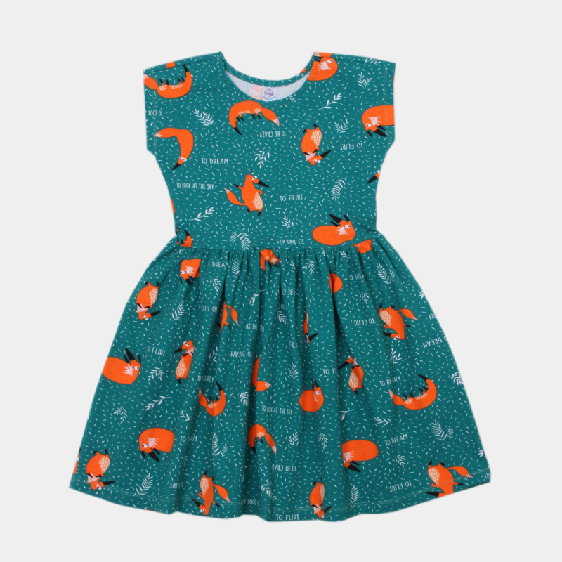 картинка БГ_ЧЗ Платье для девочки 8-12 лет, 92% хлопок, 8% лайкра BONITO KIDS/SS6039(ЧЗ)/уп.5шт./меш.250шт. от BonitoKids