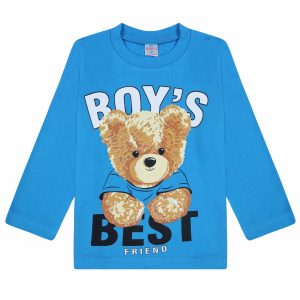 картинка БГ_ЧЗ Кофта для мальчика 1-4 лет 100% хлопок BONITO KIDS/BK0006M(10-23)(ЧЗ)/уп.4шт./меш.500шт. от BonitoKids
