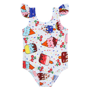 картинка БГ Купальник для девочки (слитный) 3-7 лет 60% п/э  40% х/б BONITO KIDS/BK1797KP(06-24)/уп.5шт./меш.1100шт. от BonitoKids