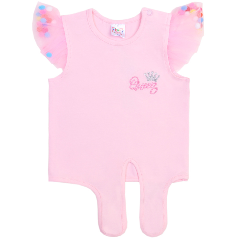 картинка БГ_ЧЗ Футболка для девочек 68-86 100% ХБ BONITO KIDS/OP1403/уп.4шт./меш.1032шт. от BonitoKids