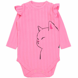 картинка Боди для девочки, 62-86,cm 100% Хб  BONITO KIDS/OP1723/уп.5 шт./меш.480 шт. от BonitoKids