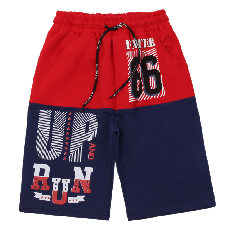 картинка ЧЗ Шорты для мальчика 8-12 лет 65% хлопок, 27% полиэстер, 8% эластан BONITO KIDS/OP1420(ЧЗ)/уп.5шт./меш.210шт. от BonitoKids