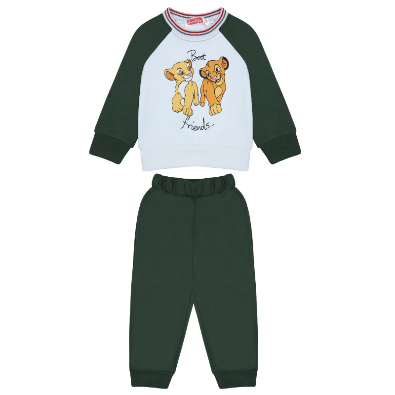 картинка КГЛ_БГ Комплект для детей (свитшот и штаны), 1-4 лет, 100% Хлопок, BONITO KIDS/BK5441KP(01-23)/уп.4шт./меш.200шт. от BonitoKids