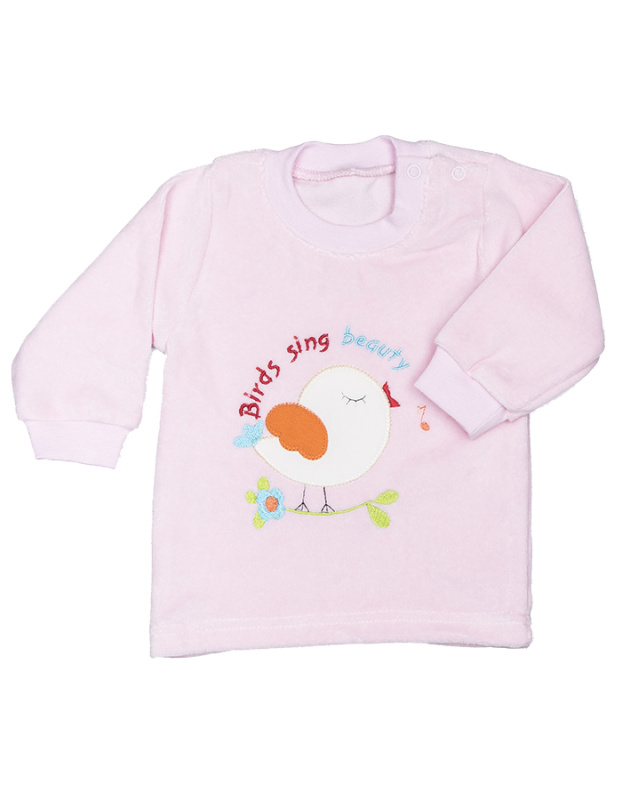 картинка КГ_ОТ Джемпер велюровый 56-74 100% х/б BONITO KIDS/BK506K/уп.4шт./меш.480шт. от BonitoKids