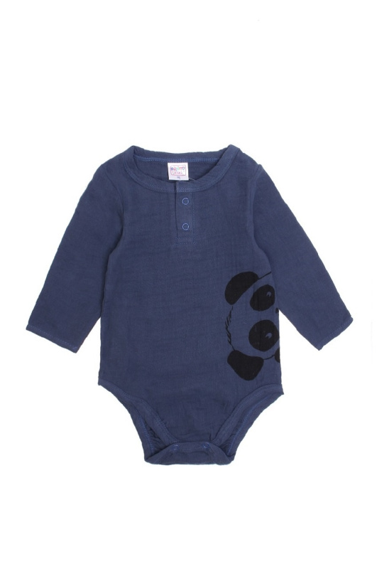 картинка ЧЗ Боди для детей 68-86 см BONITO KIDS/OP1315(ЧЗ)/уп.4шт./меш.720шт. от BonitoKids