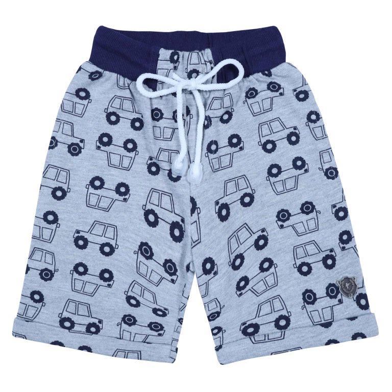 картинка БГ_ЧЗ Шорты для мальчика 2-5 лет 100% хлопок BONITO KIDS/BK0476SH(03-23)(ЧЗ)/уп.4шт./меш.500шт. от BonitoKids