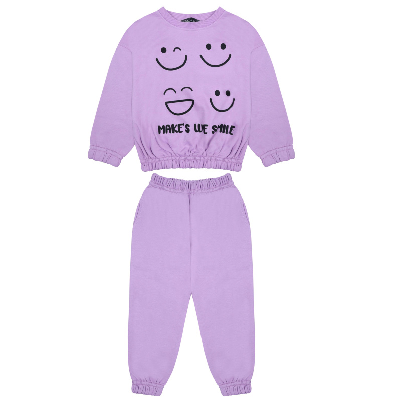 картинка КГ_БГ Комплект для детей (свитшот и штаны), 1-4 лет, 100% хлопок, BONITO KIDS/BK5442KP(01-23)/уп.4шт./меш.180шт. от BonitoKids