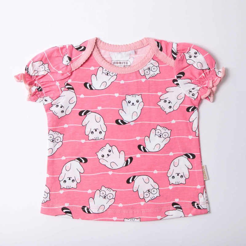 картинка ЧЗ Футболка для детей 68-86 см 100% хлопок BONITO KIDS/OP1869(ЧЗ)/уп.4шт./меш.960шт. от BonitoKids