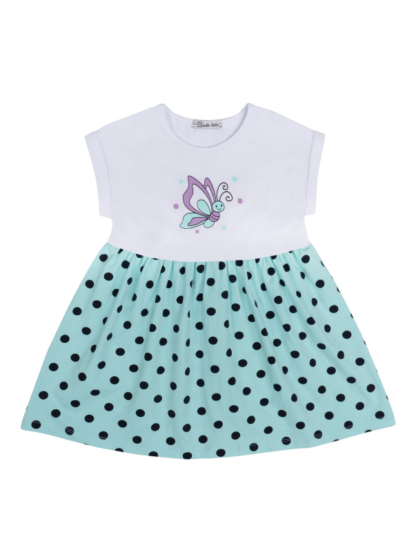 картинка БГ_ЧЗ Платье для девочки 2-5 лет 92% хлопок, 8% лайкра BONITO KIDS/BK1438P(12-25)(ЧЗ)/уп.4шт./меш.400шт. от BonitoKids