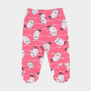 картинка Ползунки для детей 62-80 см 100% хлопок BONITO KIDS/OP1867/уп.4шт./меш.1200шт. от BonitoKids
