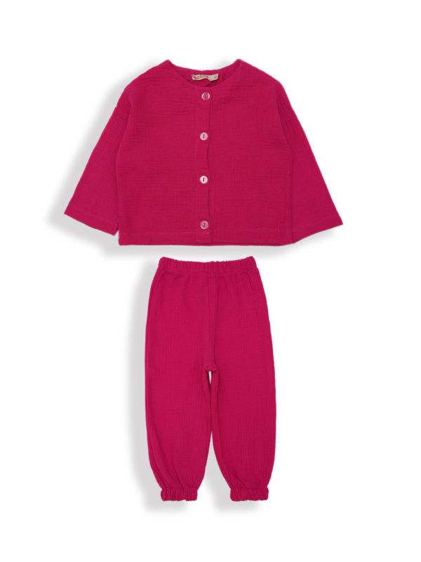 картинка КГ Пижама для детей 2-5 лет, 100% хлопок, BONITO KIDS/OP1966 /уп.4шт./меш.228шт. от BonitoKids