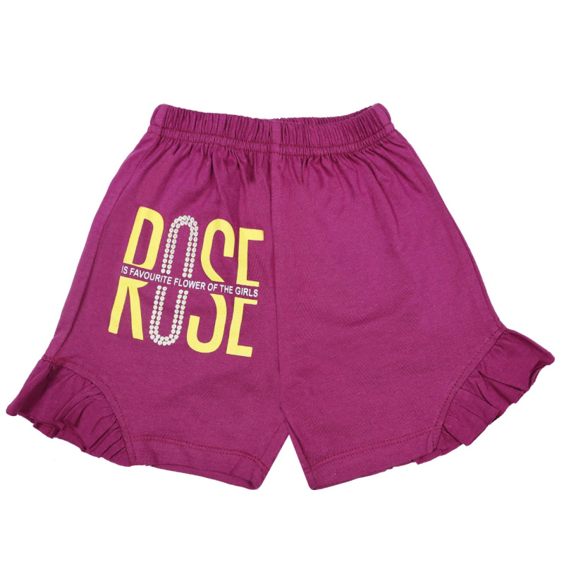 картинка КГ_ОТ Шорты для девочки 4-8 лет 100% хлопок BONITO KIDS/BK0102SHD/уп.5шт./меш.800шт. от BonitoKids