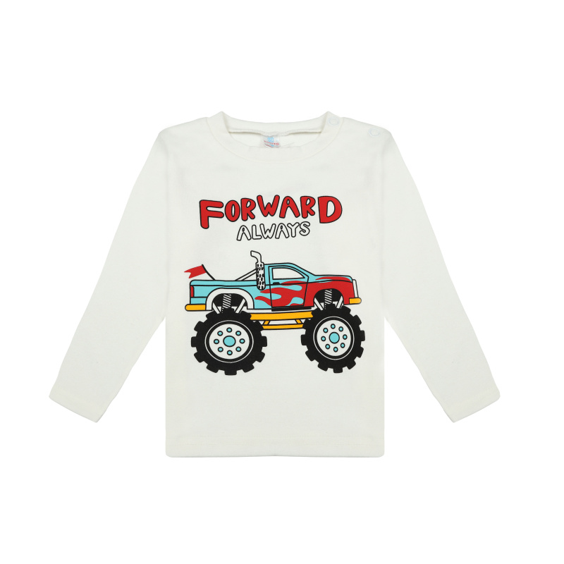 картинка БГ_ЧЗ Лонгслив для мальчика 2-5 лет 100% хлопок BONITO KIDS/BK0008M(08-24)(ЧЗ)/уп.4шт./меш.500шт. от BonitoKids