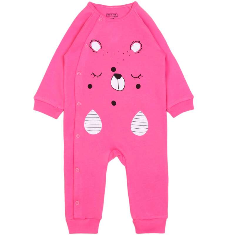 картинка ЧЗ Комбинезон для новорожденных 100% х/б 68-86 см BONITO KIDS/OP1495(ЧЗ)/уп.4шт./меш.360шт. от BonitoKids