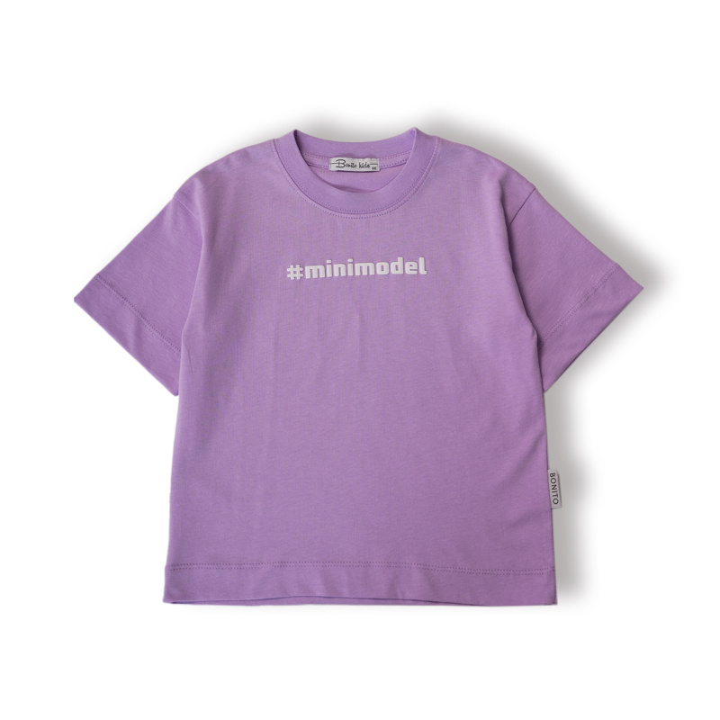 картинка БГ_ЧЗ Футболка для девочки 3-7 лет BONITO KIDS/SS6080(04-24)/уп.5шт./меш.690шт. от BonitoKids