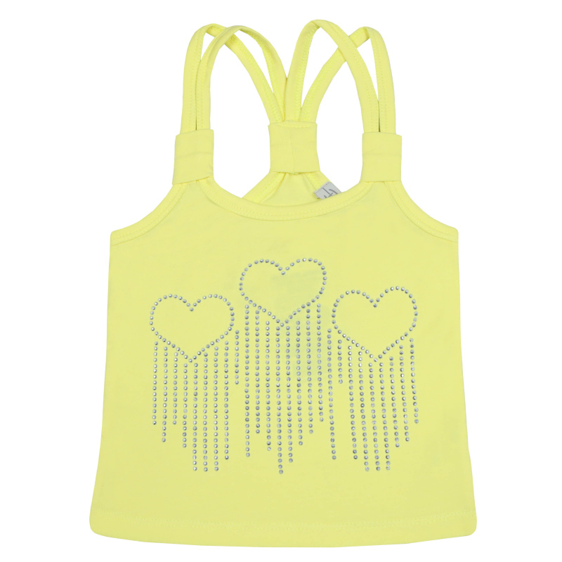 картинка КГ_БГ Майка для девочки 3-7 лет 92% хлопок, 8% лайкра BONITO KIDS/BK1594M/уп.5шт./меш.1000шт. от BonitoKids