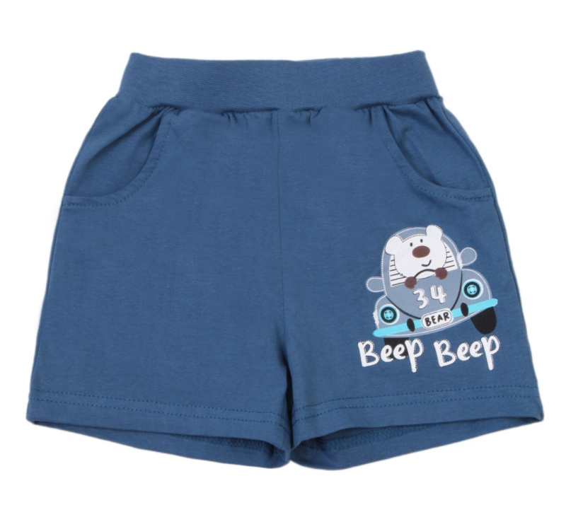 картинка КГ_БГ Шорты для мальчика 1-4 лет 100% хлопок BONITO KIDS/OP1427/уп.4шт./меш.640шт. от BonitoKids