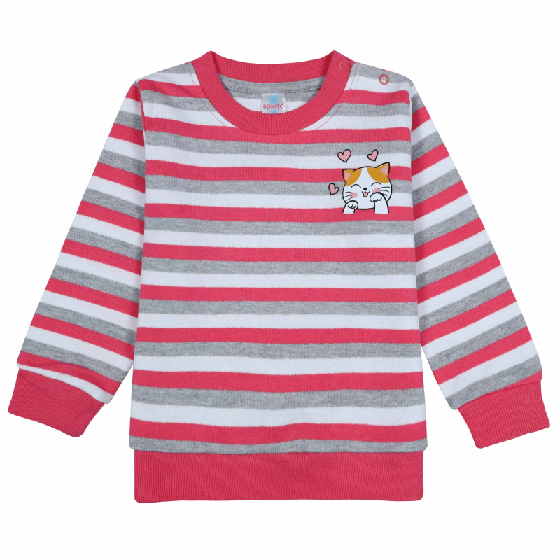 картинка БГ_ЧЗ Джемпер для девочки 2-5 лет BONITO KIDS/BK0882DJ(05-24)(ЧЗ)/уп.4шт./меш.440шт. от BonitoKids
