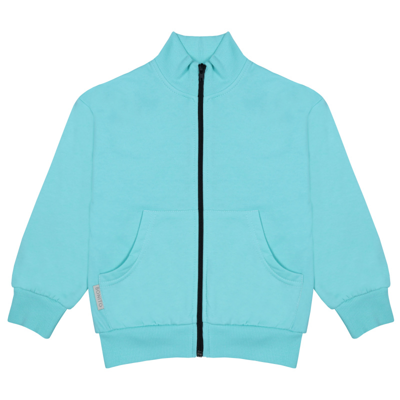 картинка БГ_ЧЗ Бомбер для девочки 8-12 лет 100% хлопок BONITO KIDS/BK1761T(01-23)(ЧЗ)/уп.5шт./меш.180шт. от BonitoKids